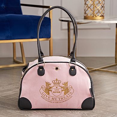 Juicy Couture Give Me Treats Soft-Sided Pet Carrier