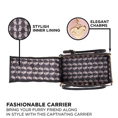 Juicy Couture Give Me Treats Soft-Sided Pet Carrier