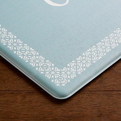 Martha Stewart Bloomfield Grateful Non-Slip Stain Resistant Kitchen Mat