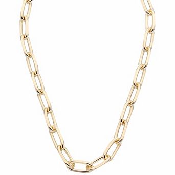 Juvell 18k Gold Plated Link Necklace