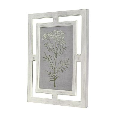 Fretwork Botanical Wall Décor