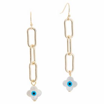 Juvell 18k Gold Plated Dangling Earrings