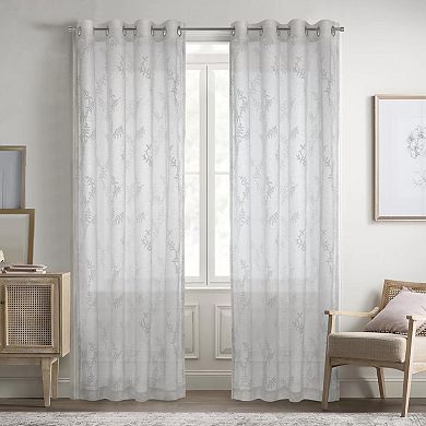 Anita Sheer Grommet Curtain Panel for Windows