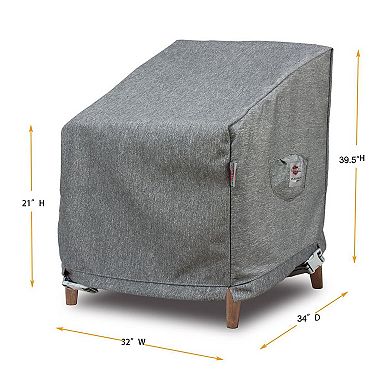 Platinum Series High Back Club Chair Cover Heavy-Duty Weatherproof & UV-Resistant Protection