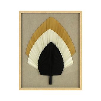 Paper Art Palms Shadowbox Wall Decor