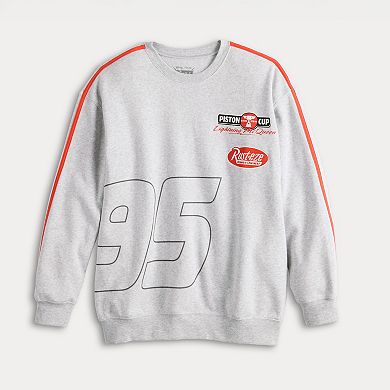 Juniors' Graphic Crew Pullover