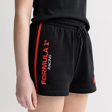 Juniors' Graphic Formula 1 Racing Shorts Matchback