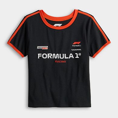 Juniors' Graphic Formula 1 Racing Match Back Tee