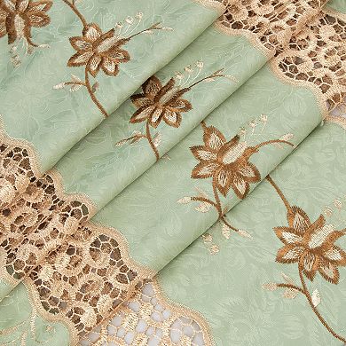 Antonia Macrame Luxurious Decorative Rod Pocket Curtain Panel