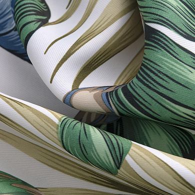 Brazil Printed Blackout Luxurious Decorative Grommet Curtain Panel