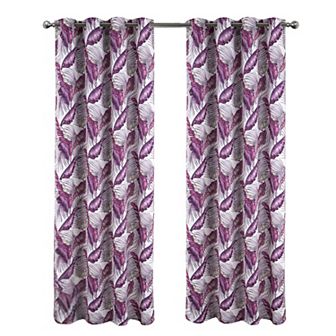 Brazil Printed Blackout Luxurious Decorative Grommet Curtain Panel