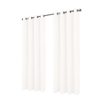 Cosmo Shimmer Jacquard Grommet Curtain Panel Refined Texture with Elegant Light Reflection