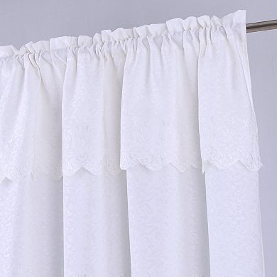 Alice Macrame Luxurious Decorative Rod Pocket Curtain Panel