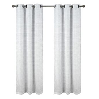 Barnet Jacquard Luxurious Decorative Grommet Curtain Panel