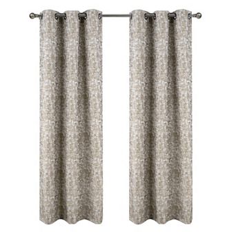Cambridge Jacquard 2 Pack Luxurious Modern Design Curtain Panel
