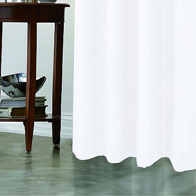 Cassi Shimmer Jacquard Grommet Curtain Panel Contemporary Texture with Luminous Detail