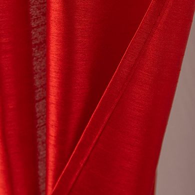 Nancy Grommet Luxurious Modern Design Curtain Panel