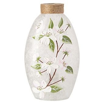 Studio 66 Blushing Blossoms Oval Vase Table Decor