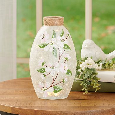 Studio 66 Blushing Blossoms Oval Vase Table Decor