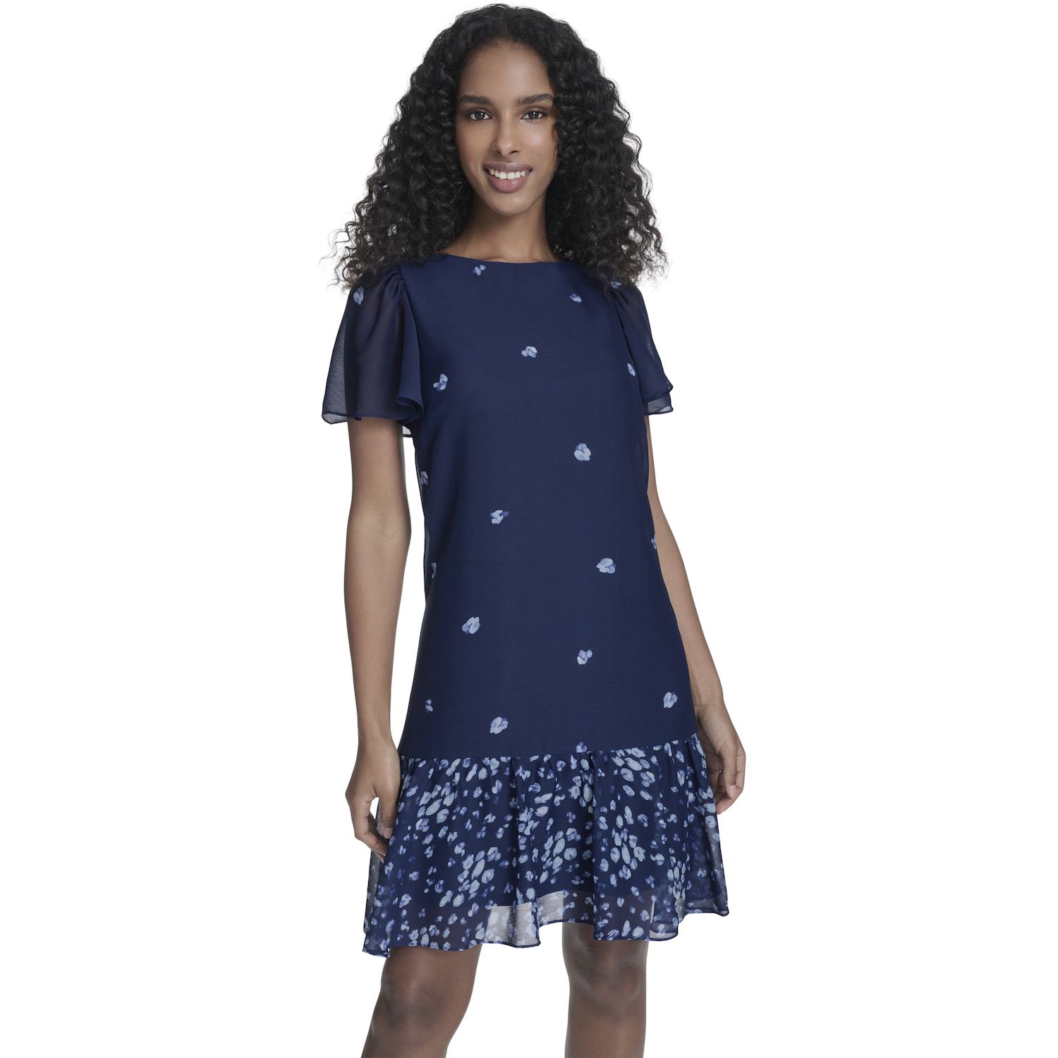 Женские платья Harper Rose Chiffon Border Print Dress