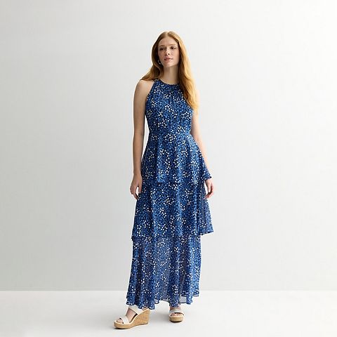 Женские платья Harper Women's Harper Rose Three Tier Maxi Halter Dress