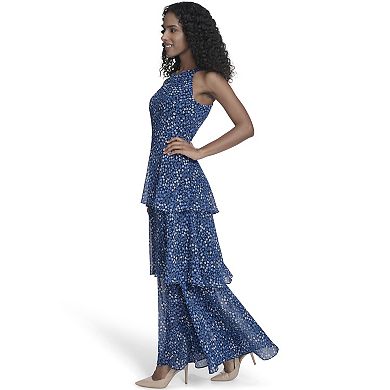 Women's Harper Rose Three Tier Maxi Halter Dress
