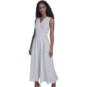 Women's Harper Rose Sleeveless Wrap Dress & Tie Waist