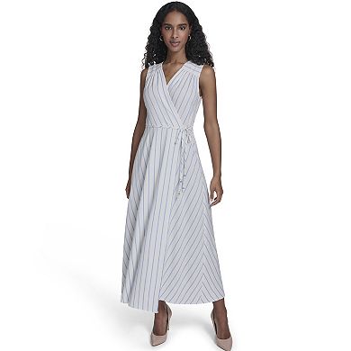 Women's Harper Rose Sleeveless Wrap Dress & Tie Waist