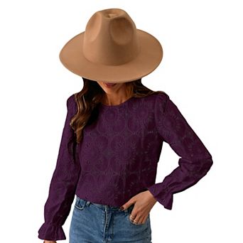 Women's Cupshe Embroidered Floral Blouse