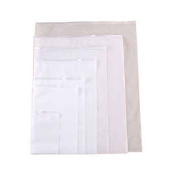 9 pc PVC White Waterproof Clothes Storage Bags