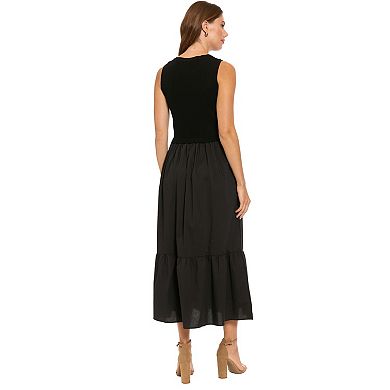 Women's London Times Knit Twofer Dress