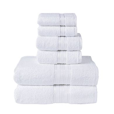 Cozy Home 100% Cotton Luxurious Cotton 6 Piece Towel Set