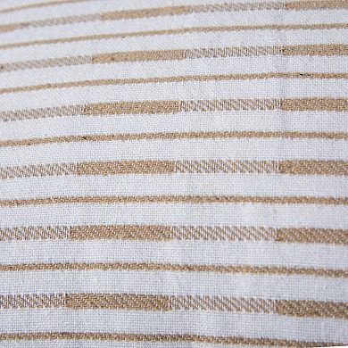 Rizzy Home Irati Striped Poly Filled Throw Pillow