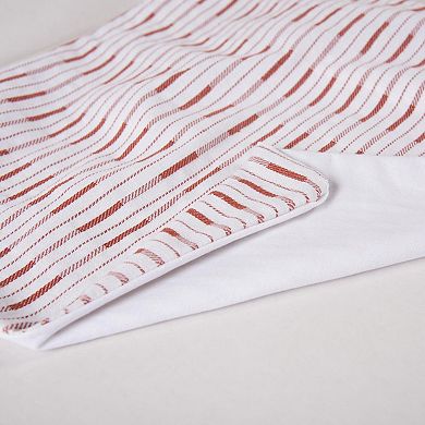 Rizzy Home Julio Striped Poly Filled Throw Pillow