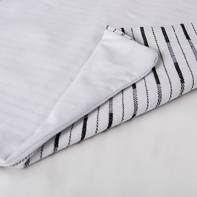 Rizzy Home Keefe Striped Poly Filled Throw Pillow