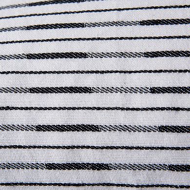 Rizzy Home Keefe Striped Poly Filled Throw Pillow