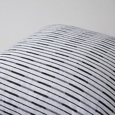 Rizzy Home Keefe Striped Poly Filled Throw Pillow