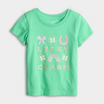 Toddler & Girls 4-12 Jumping Beans® Adaptive Lucky Charm Graphic Tee