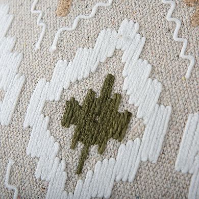 Rizzy Home Geometric Throw Pillow Cover