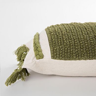 Rizzy Home Rocky Textured Throw Pillow Cover