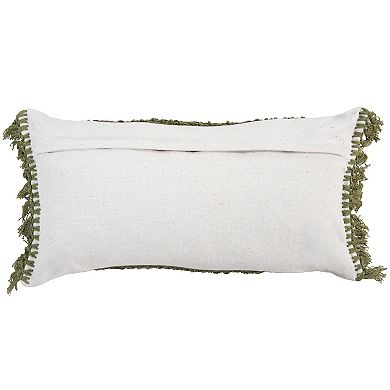 Rizzy Home Rocky Textured Throw Pillow Cover