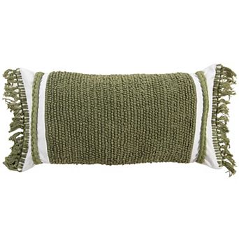 Rizzy Home Rocky Down Filled 14 x 26 Decorative Pillow