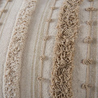 Rizzy Home Textured Striped Throw Pillow Cover