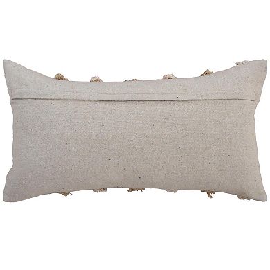 Rizzy Home Textured Striped Throw Pillow Cover