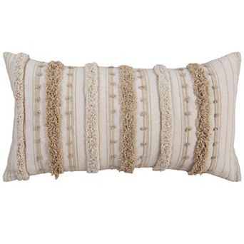 Rizzy Home Sophie Textured Poly Filled 14 x 26 Pillow
