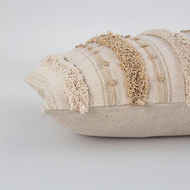 Rizzy Home Sophie Textured Poly Filled 14 x 26 Pillow