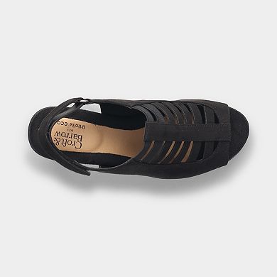 Croft & Barrow® Caged Heel Women's Slingback Sandals