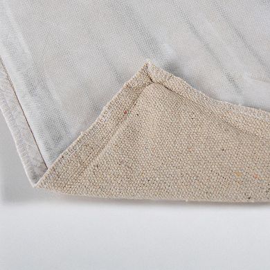 Rizzy Home Textured Striped Poly Filled 14 x 26 Pillow