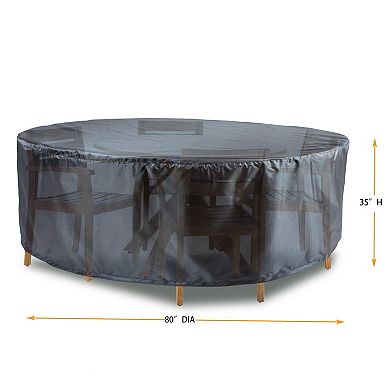 Round/Square Dining Table Chairs Cover Ultimate Protection for Your Outdoor Furniture