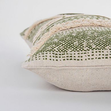 Rizzy Home Textured Down Filled 14 x 26 Pillow